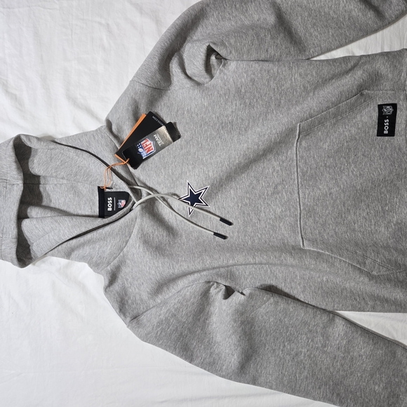 Boss × NFL Woodson Graphic Pullover Hoodie - Picture 2 of 10